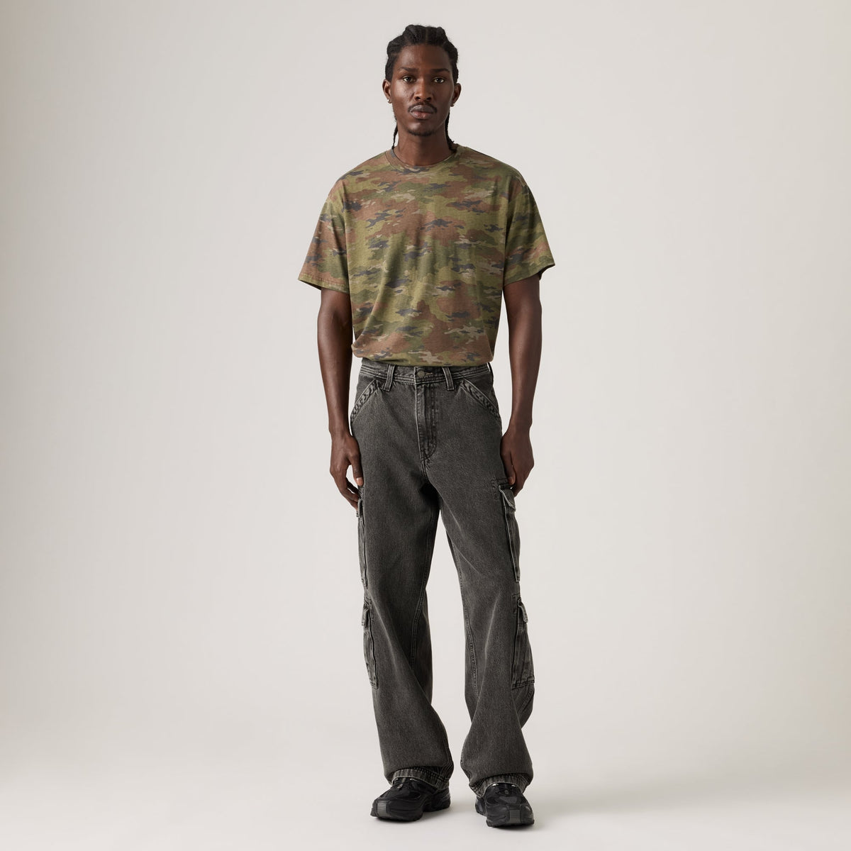 LEVI'S® MEN'S 578™ BAGGY CARGOS - BLACK