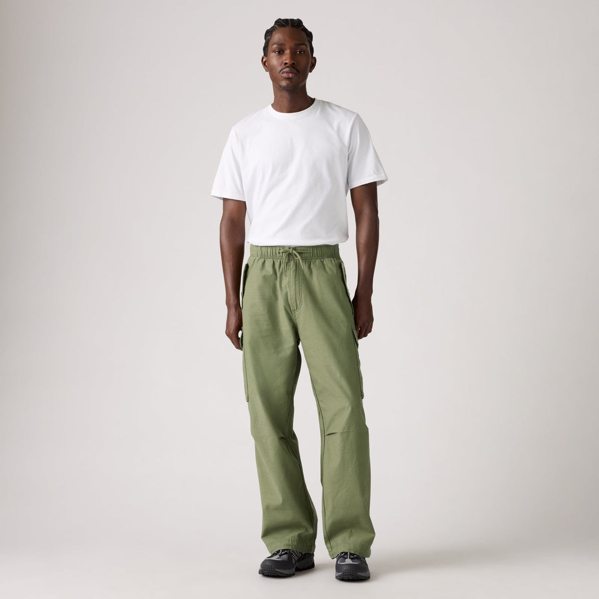 LEVI'S® MEN'S BAGGY FIELD CARGOS - GREEN