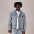 LEVI'S® MEN'S SUNRISE TRUCKER JACKET - MED INDIGO - WORN IN