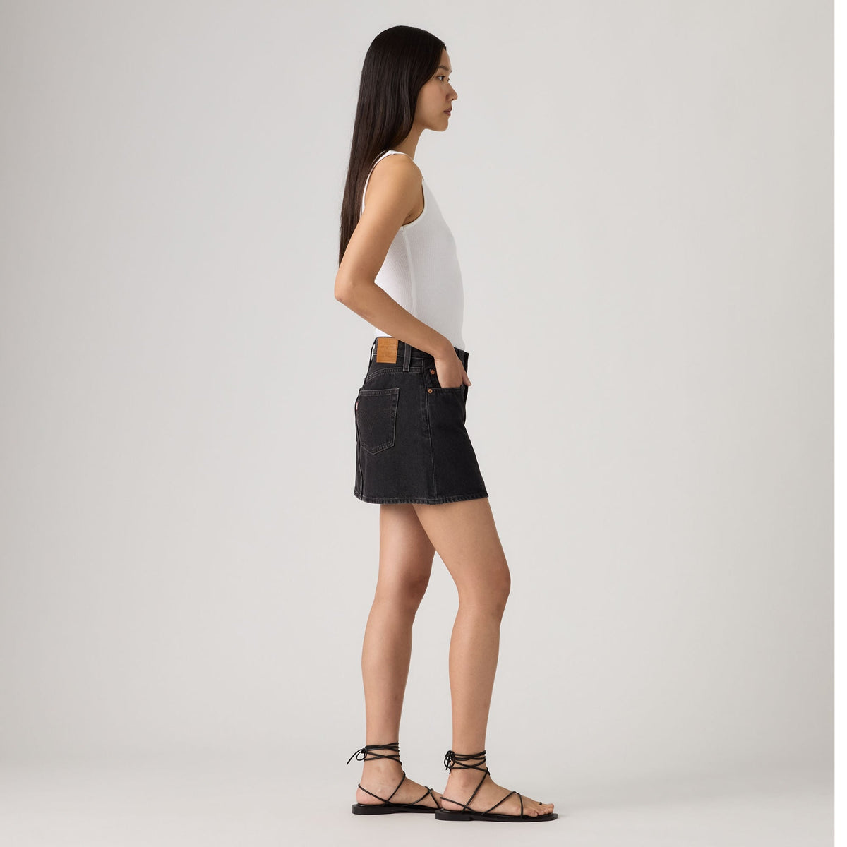LEVI'S® WOMEN'S ICON SKIRT - BLACKS