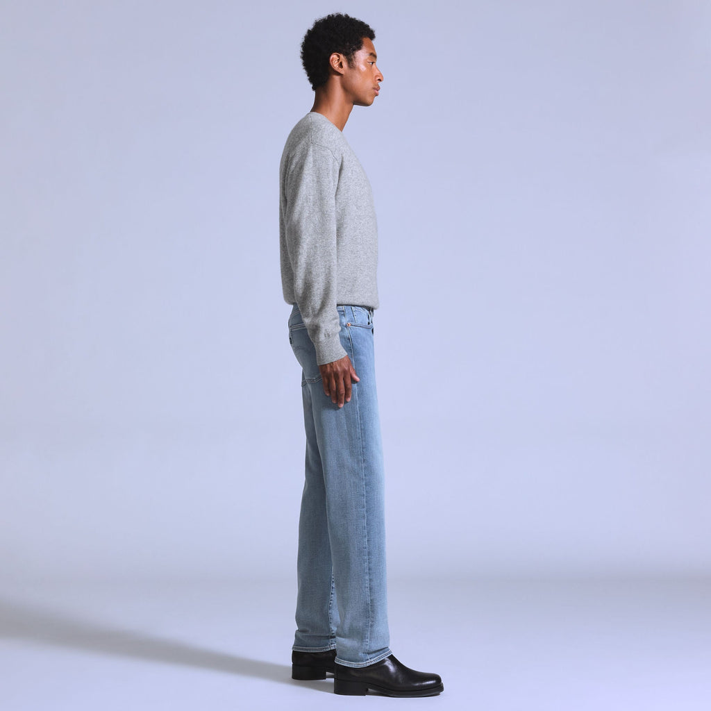 LEVI'S® BLUE TAB™ MEN'S 502™ TAPER JEANS - MED INDIGO - WORN IN